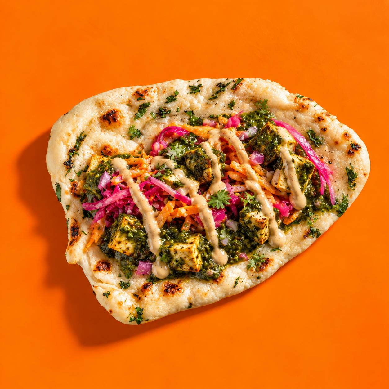 Palak Tofu Naan Taco from Ambo in New York, NY