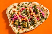 Palak Tofu Naan Taco from Ambo in New York, NY