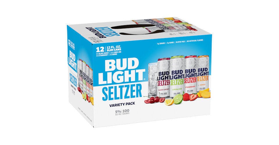 Bud Light Seltzer: Variety Pack, 12 Pack, 12 oz. Cans from Five Corners Liquor & Wine in Cedar Falls, IA