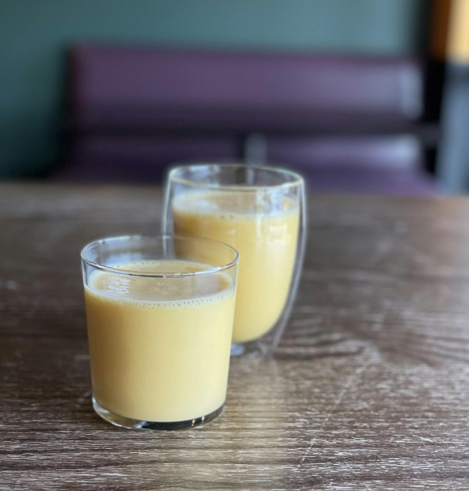 Mango Lassi from Curry in the Box - 2907 University Ave in Madison, WI