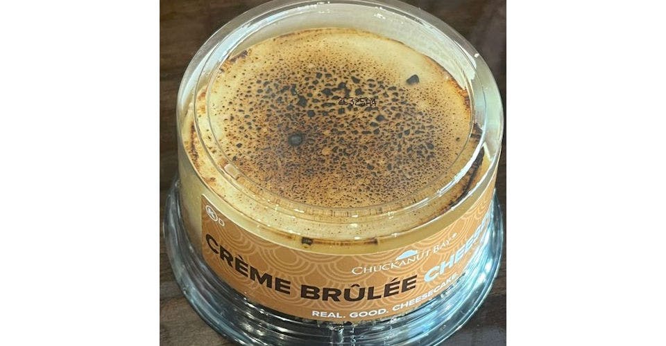 Personal Cr?me Brulee Cheese Cake from Oh My Grill in Cedar Falls, IA