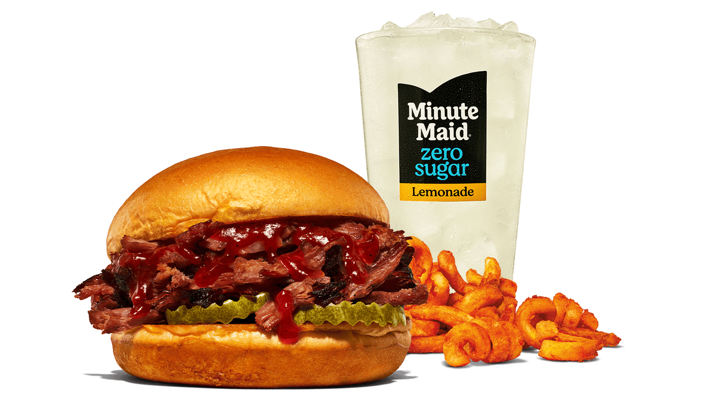 Quarter Pound Chopped Brisket Sandwich from Papa John's Pizza - First St in Livermore, CA