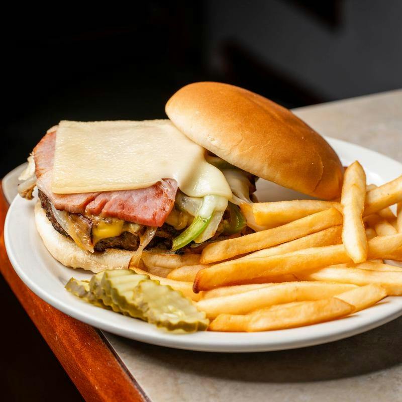 Angel Burger from Angel's Restaurant in Appleton, WI