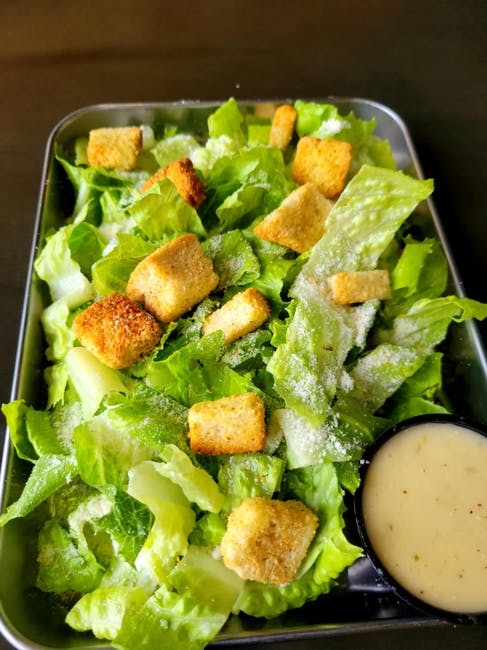 Caesar Salad from Cast Iron Pizza Company in Eau Claire, WI