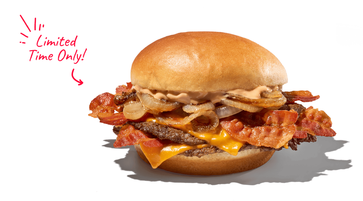 Smoky Bacon Cheddar Stack Steakburger from Freddy's Frozen Custard and Steakburgers - McCall Rd in Manhattan, KS