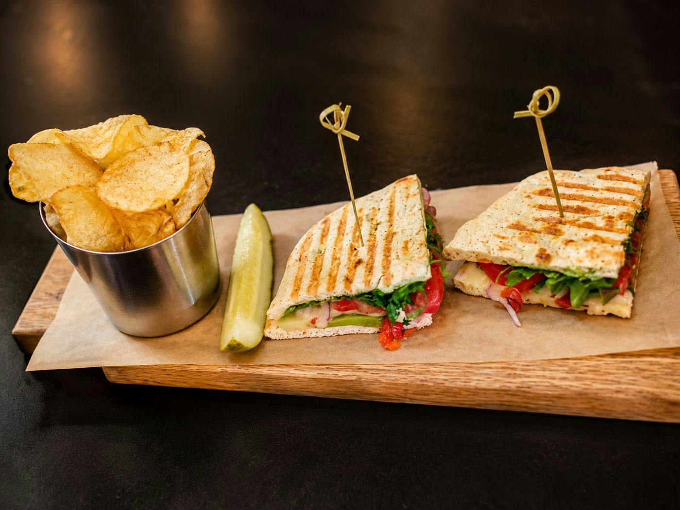 Avocado Panini from The Bottle Room in Green Bay, WI
