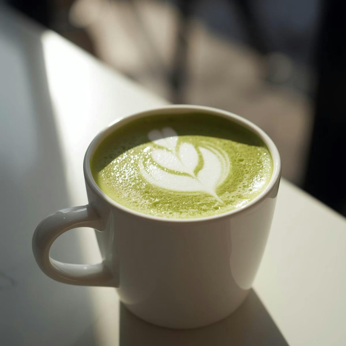 Matcha Latte from Wild Roots in Schofield, WI