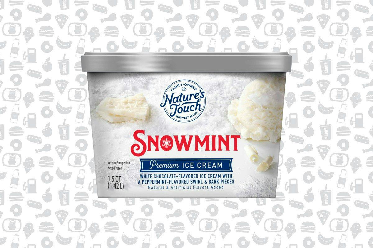 Nature's Touch Ice Cream Snowmint, 1.5-Quart from Kwik Trip - Menasha in Menasha, WI