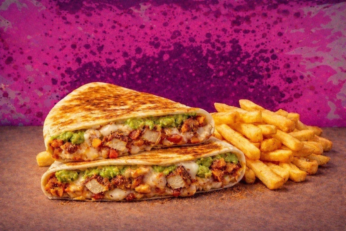 CHOLULA? RANCH CHICKEN QUESADILLA from Man vs Fries - FM 365 in Port Arthur, TX