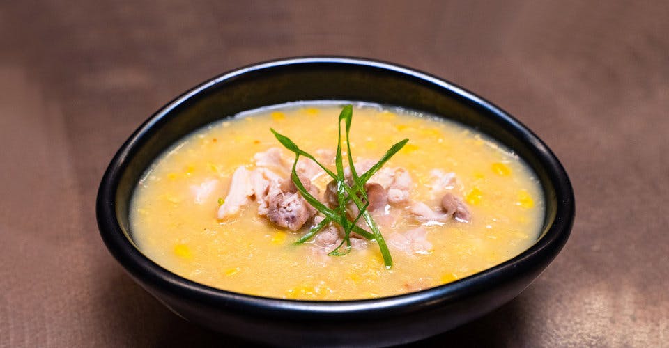 Chicken Sweet Corn Soup from Chopsey - Pan Asian Kitchen in Philadelphia, PA