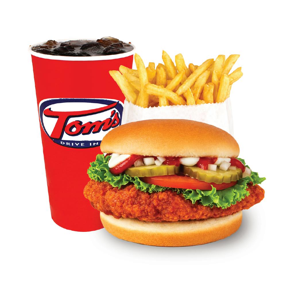 Chicken Tominator Combo from Tom's Drive In in Appleton, WI