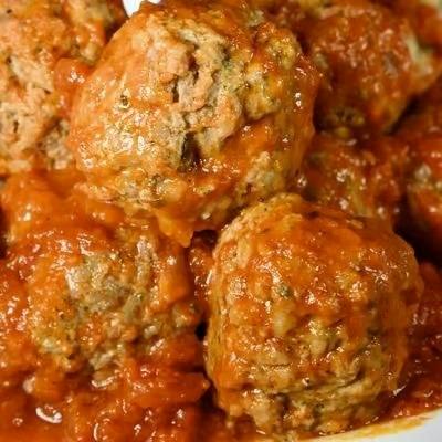 Side of Meatballs (4) from New York Pizza in Palo Alto, CA