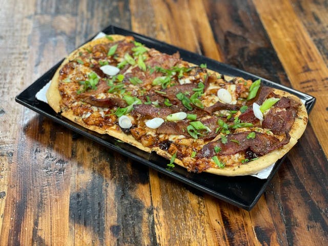 BBQ Chicken Flatbread from Sip Wine Bar & Restaurant in Tinley Park, IL