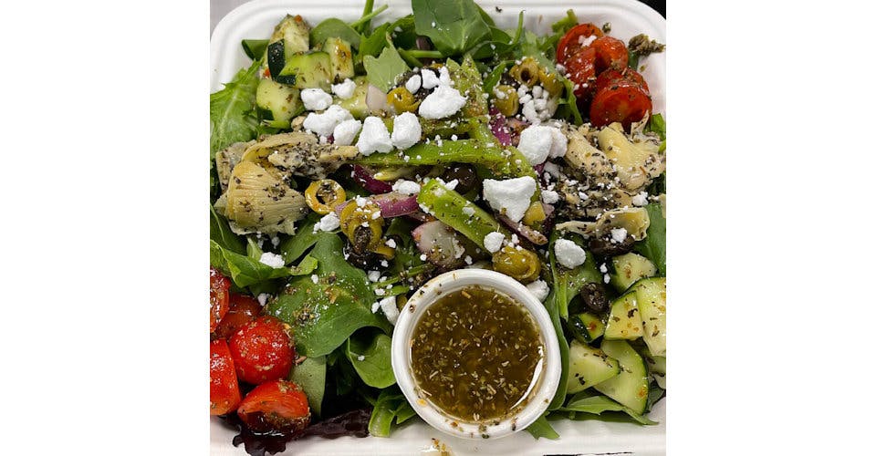 Greek Salad from JustVeggiez in Madison, WI