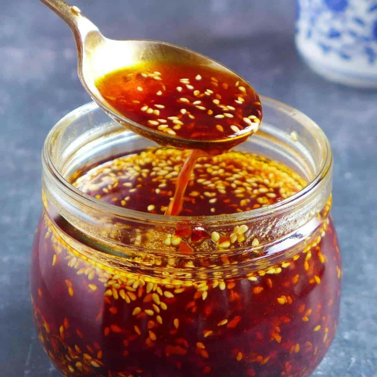 Hot Chili Oil from General Tso's in Dunwoody, GA