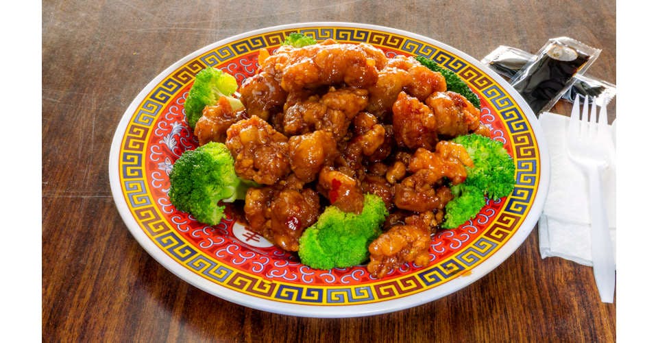 S5. General Tso's Chicken from Flaming Wok Fusion in Madison, WI
