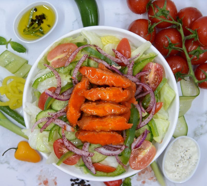 Small Buffalo Chicken Salad from Legends Pizza - Wolf Rd in Colonie, NY