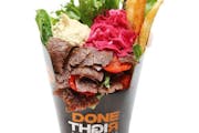 The Gold Standard Bowl from DoneRight Doner Kebab in Hoboken, NJ
