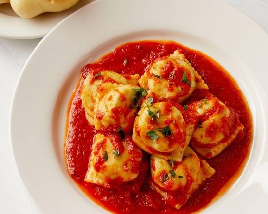 Ricotta, Spinach & Cheese Ravioli from Cantalini's Salerno Beach Restaurant - Playa del Rey in Los Angeles, CA