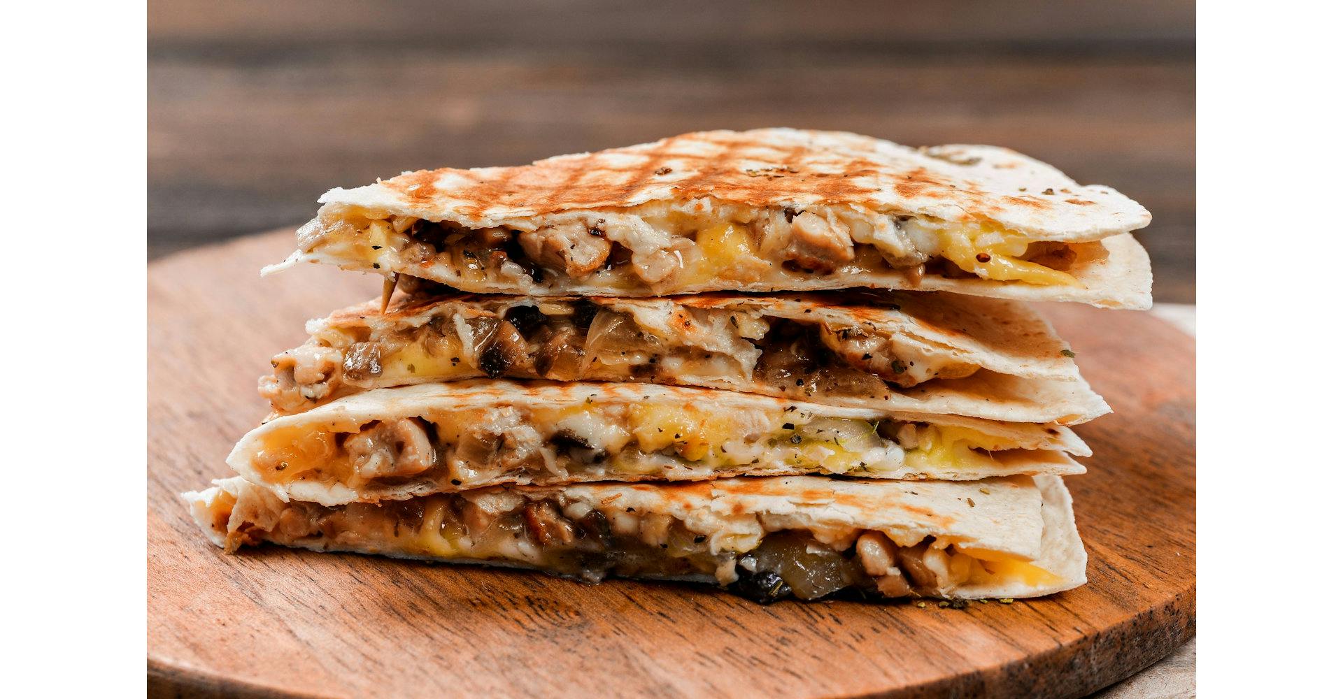 Oaxacan Grilled Chicken Quesadilla from Mad Taco in Madison, WI