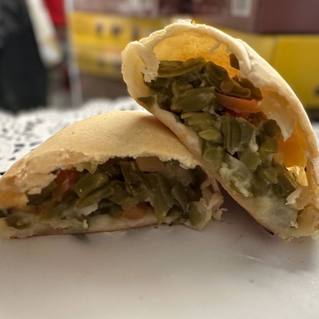 Nopales (Cactus) Empanada from Cafe Buenos Aires - Powell St in Emeryville, CA