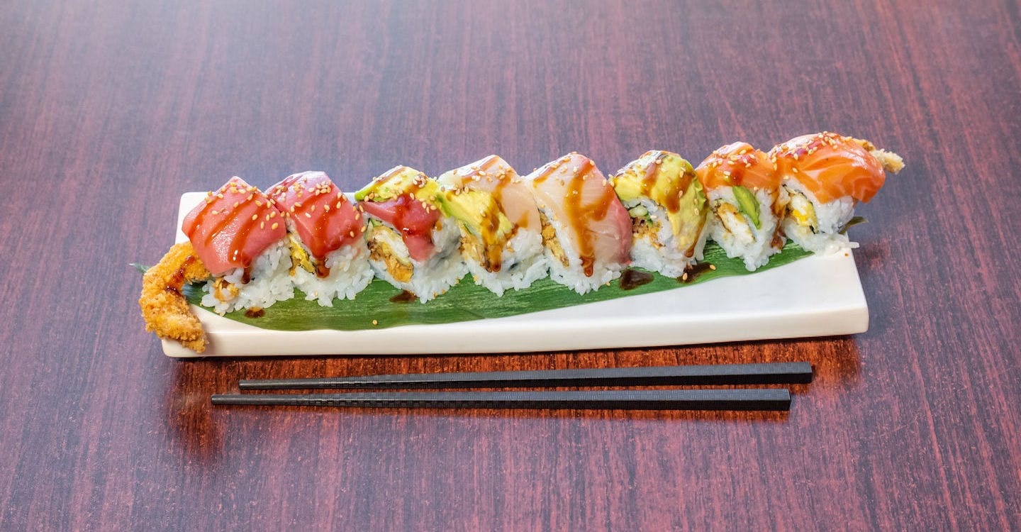 Tokyo Tower Roll from Sakura Sushi in San Rafael, CA
