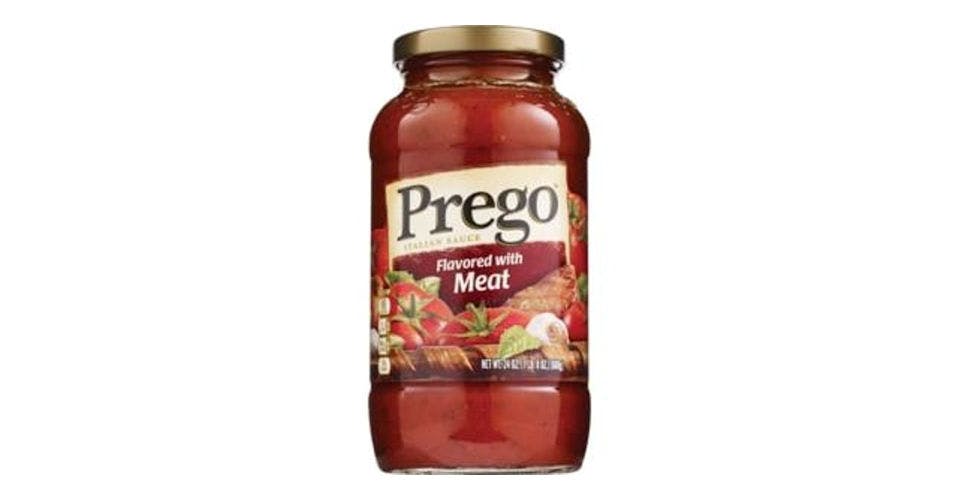 Prego Italian Sauce Flavored with Meat (24 oz) from CVS - W Wisconsin Ave in Appleton, WI
