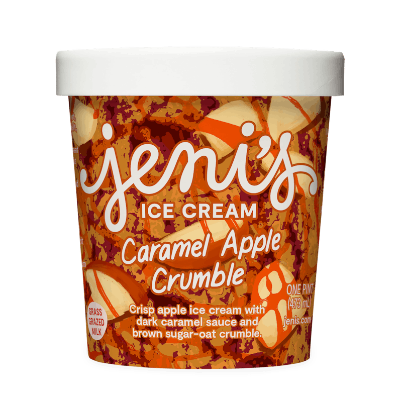 Caramel Apple Crumble Ice Cream Pint from Jeni's Splendid Ice Creams - Orlando Ave in Winter Park, FL