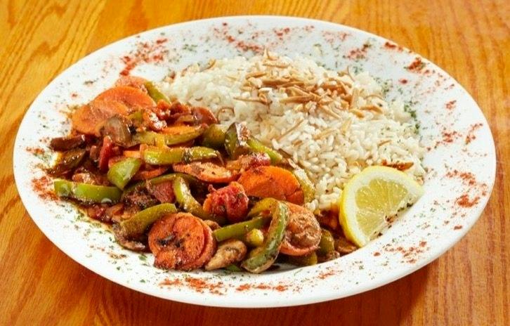 Vegetarian Ghallaba from Palm Palace Restaurant in Ann Arbor, MI