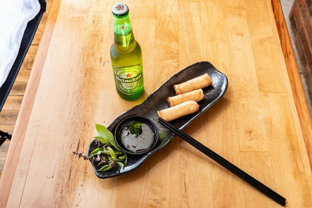 Fried Vegetable Spring Rolls (3) from Oolong Asian Cuisine in Dubuque, IA
