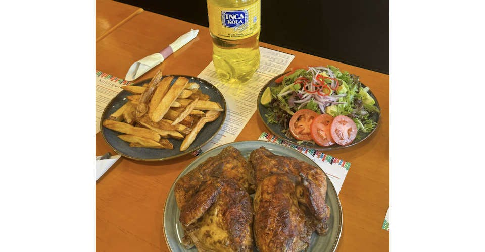 Combo Pollo Entero | Whole Chicken Combo from Mishqui Cocina Peruana - Monona in Madison, WI