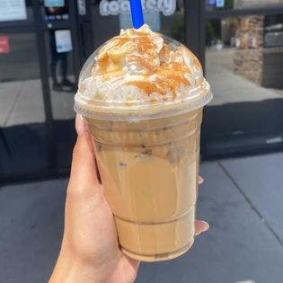 Iced White Chocolate Mocha from HG Higher Grounds Coffee and Cafe in Mesa, AZ