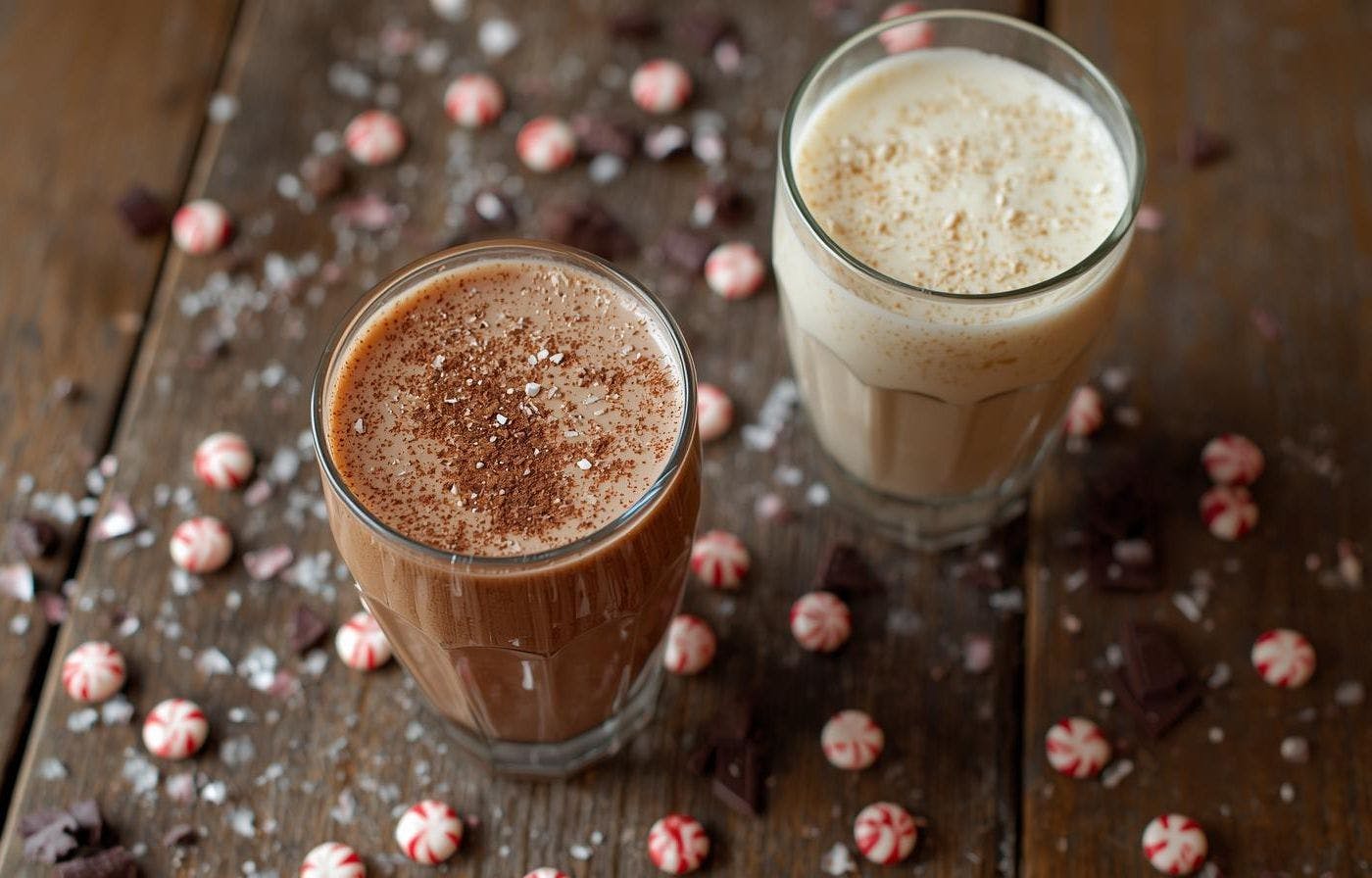 Peppermint Patty Shake from Wild Roots in Schofield, WI