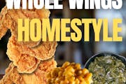 Whole Wings Homestyle Dinner from Bailey Seafood in Buffalo, NY
