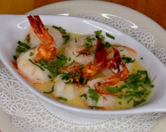 Garlic Shrimp from Cantalini's Salerno Beach Restaurant - Playa del Rey in Los Angeles, CA
