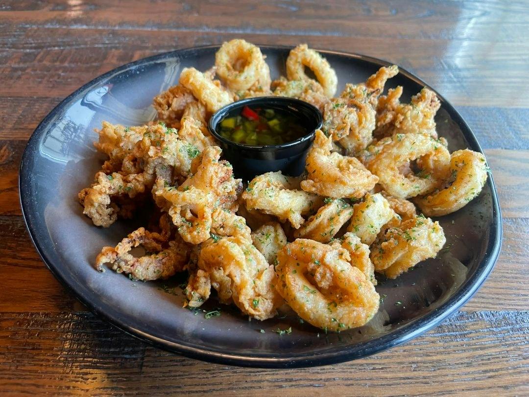 Fried Calamari from Drafthouse in Janesville, WI