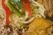 Curry Chicken Dinner leg & thigh from Taste of the Caribbean 1 - Capitol Heights in Capitol Heights, MD