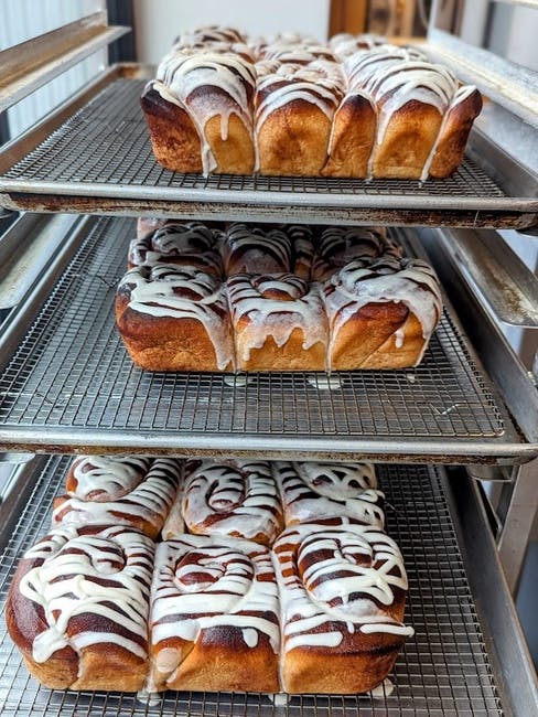 Weekend Sticky Cinnamon Buns from One Mighty Mill Cafe - Exchange St in Lynn, MA
