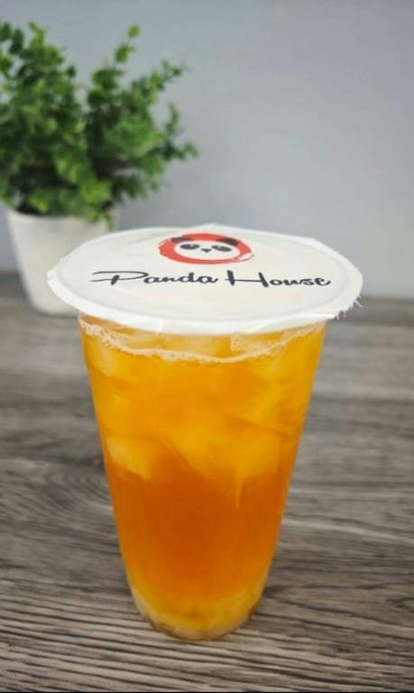 Peach Iced Green Tea from Panda House in Old Bridge, NJ