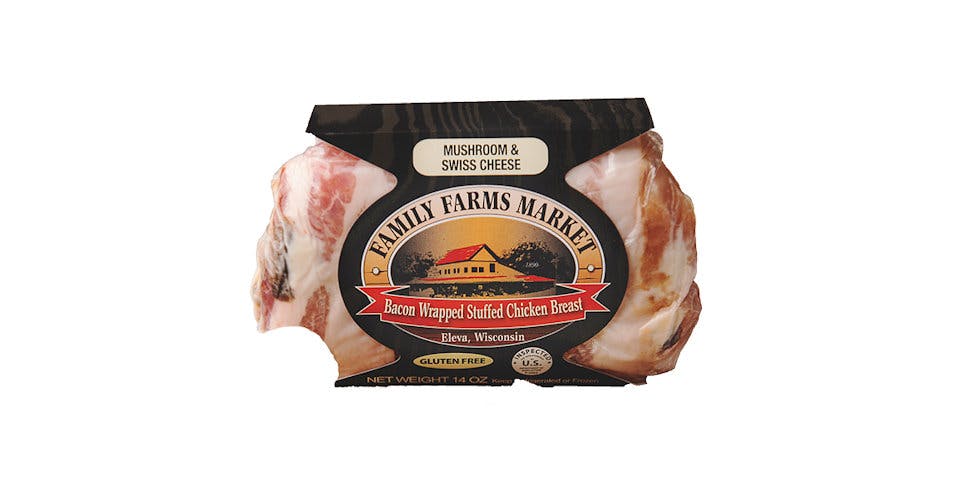 Chicken Breast Bacon Wrap Mushroom Swiss from Kwik Star #380 in Waterloo, IA