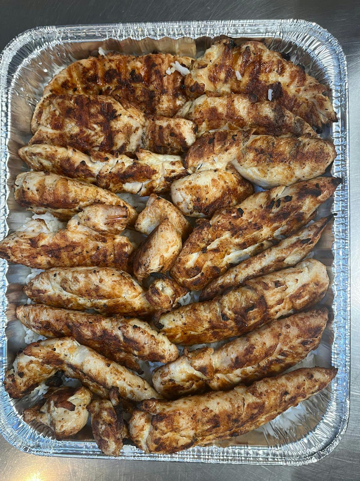 CHICKEN KABOB HALF TRAY from Thyme in canton, MA