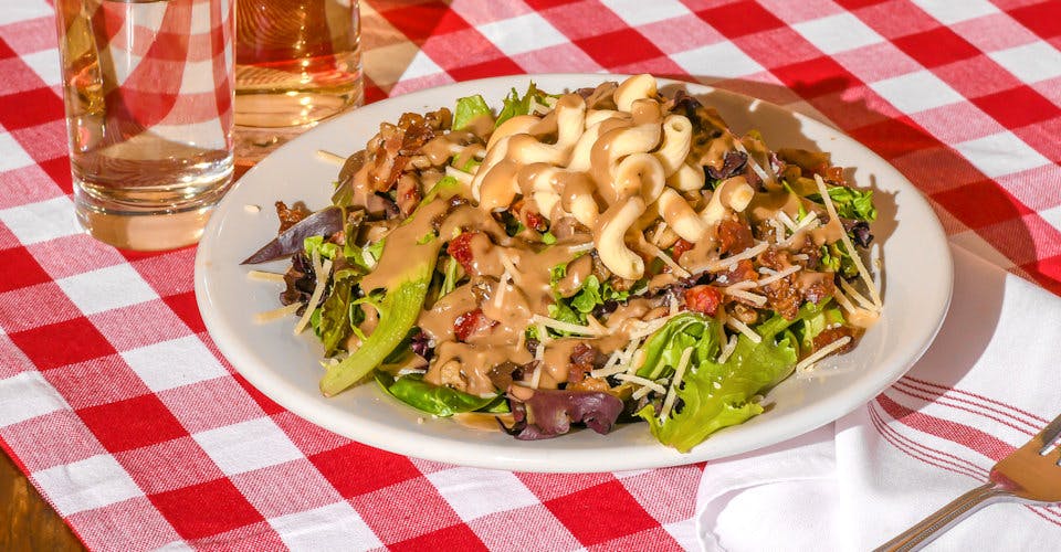 The Arthur Salad from Luigi's in Madison, WI