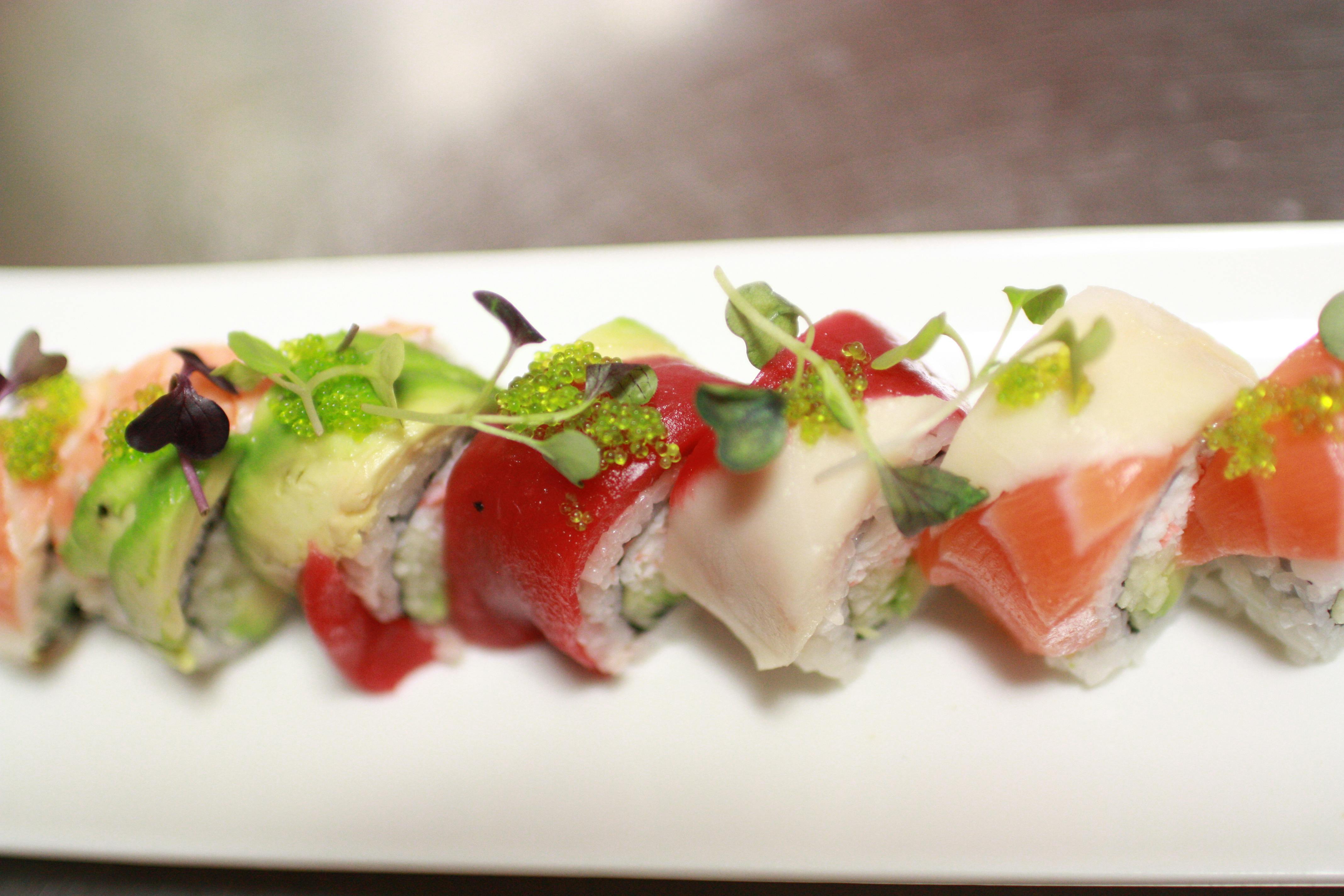 Rainbow Sushi from Sequoia Ramen & Sushi Lounge - Monroe St in Madison, WI