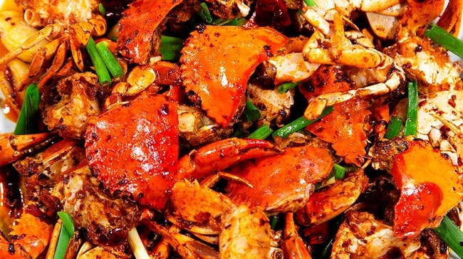 Spicy Crabs (6) ??? from DJ Kitchen in Philadelphia, PA