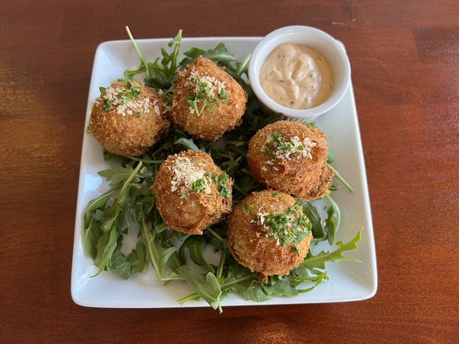 Ooey Cheesy Balls from Red Rooster Brick Oven in San Rafael, CA