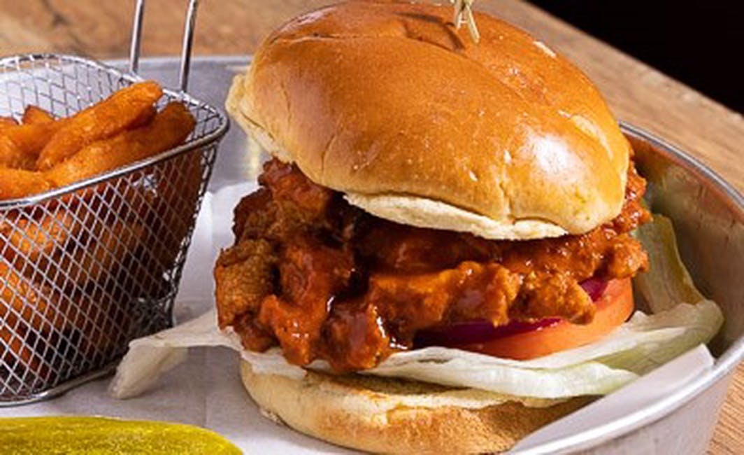 BUFFALO CHICKEN SANDWICH from Cattleman's Burger and Brew in Algonquin, IL