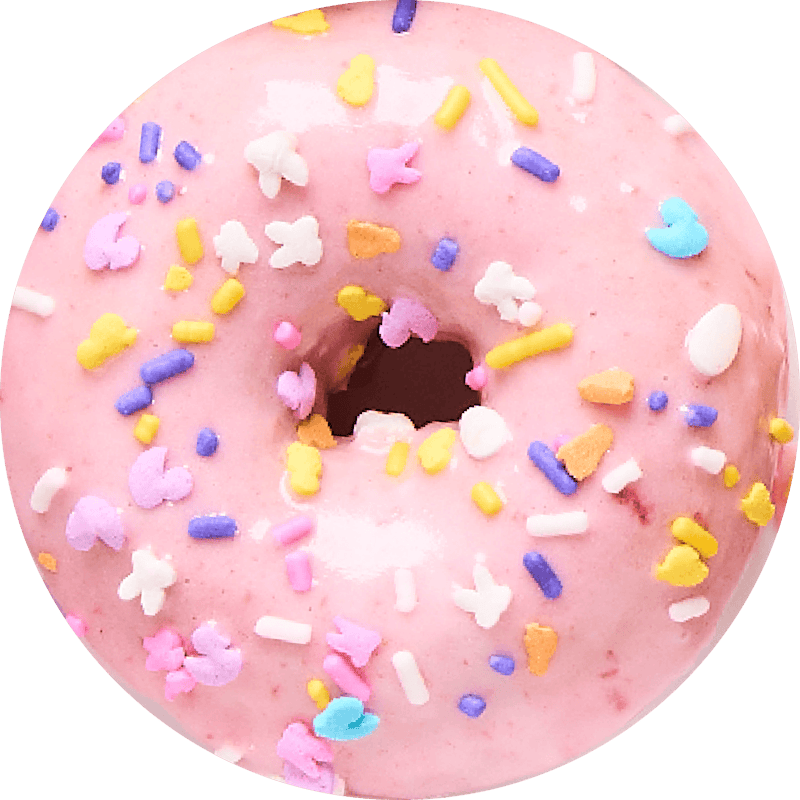 Strawberry Easter Confetti from Duck Donuts Madison in Madison, WI