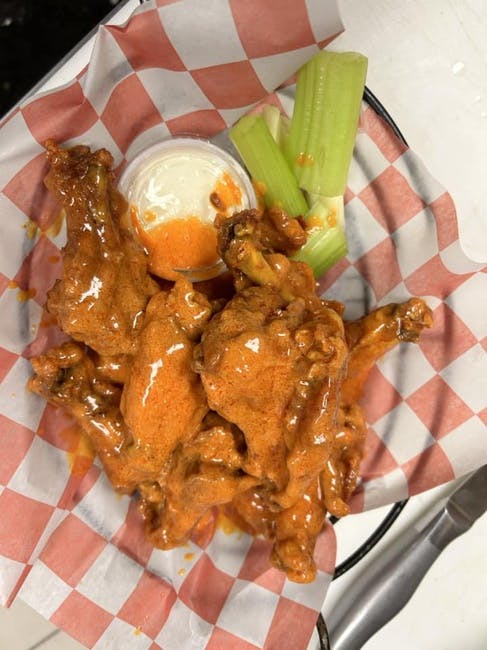 6 Bone-In Wings from Cheap Shots Bar and Restaurant in Olyphant, PA