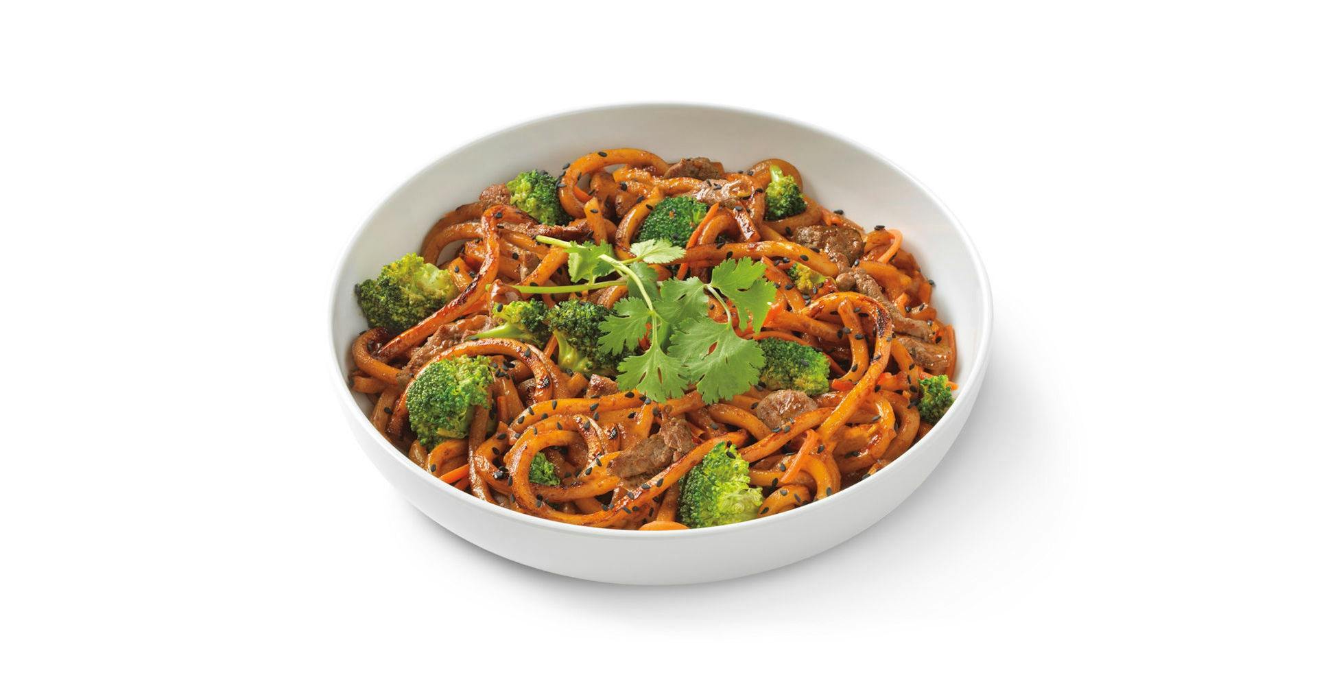 Japanese Pan Noodles with Marinated Steak from Noodles & Company - Ames in Ames, IA