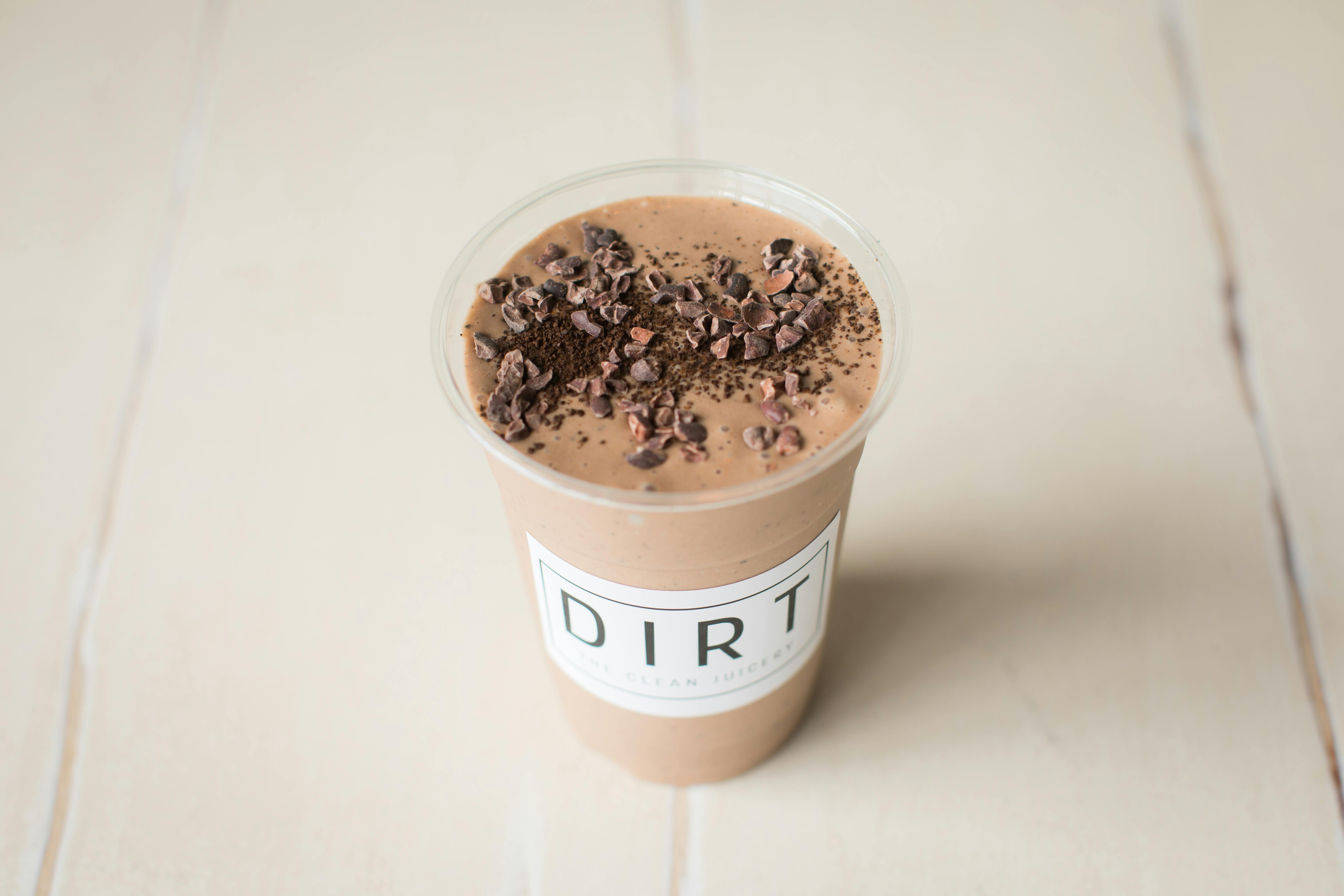 Chunky Monkey Moringa Smoothie from Dirt Juicery - Bay Park Square in Green Bay, WI